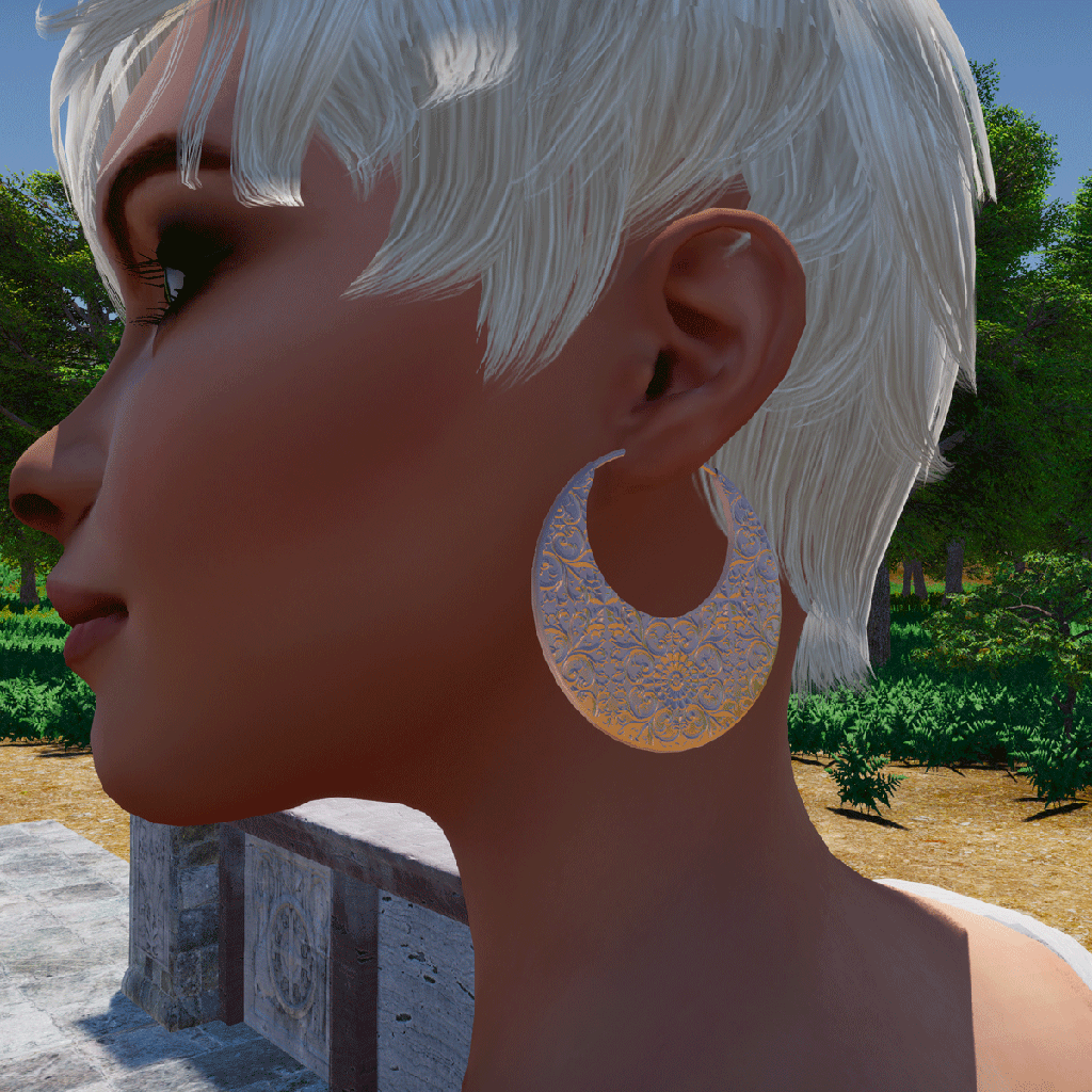 Download Crescent Hoop Earrings Bundle by BlakOpal Designs ...